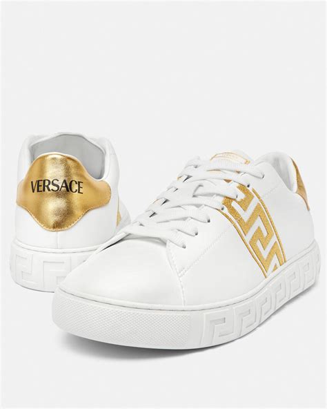 versace embroidered sneakers|Versace sneakers for men.